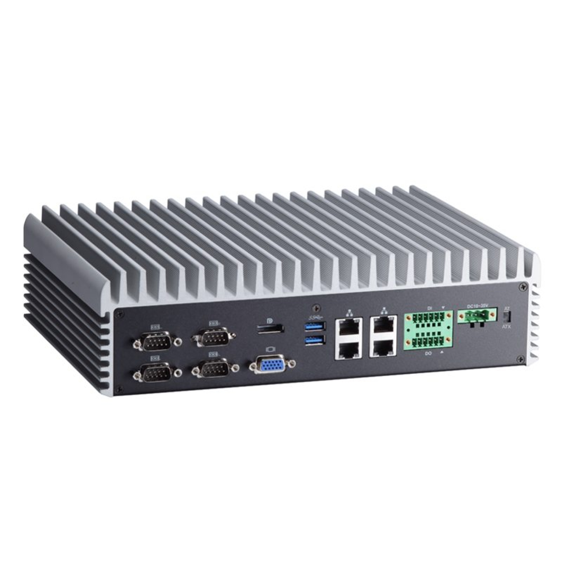 Axiomtek EBOX660 872 FL Fanless Embedded PC System With Socket G2 CPU