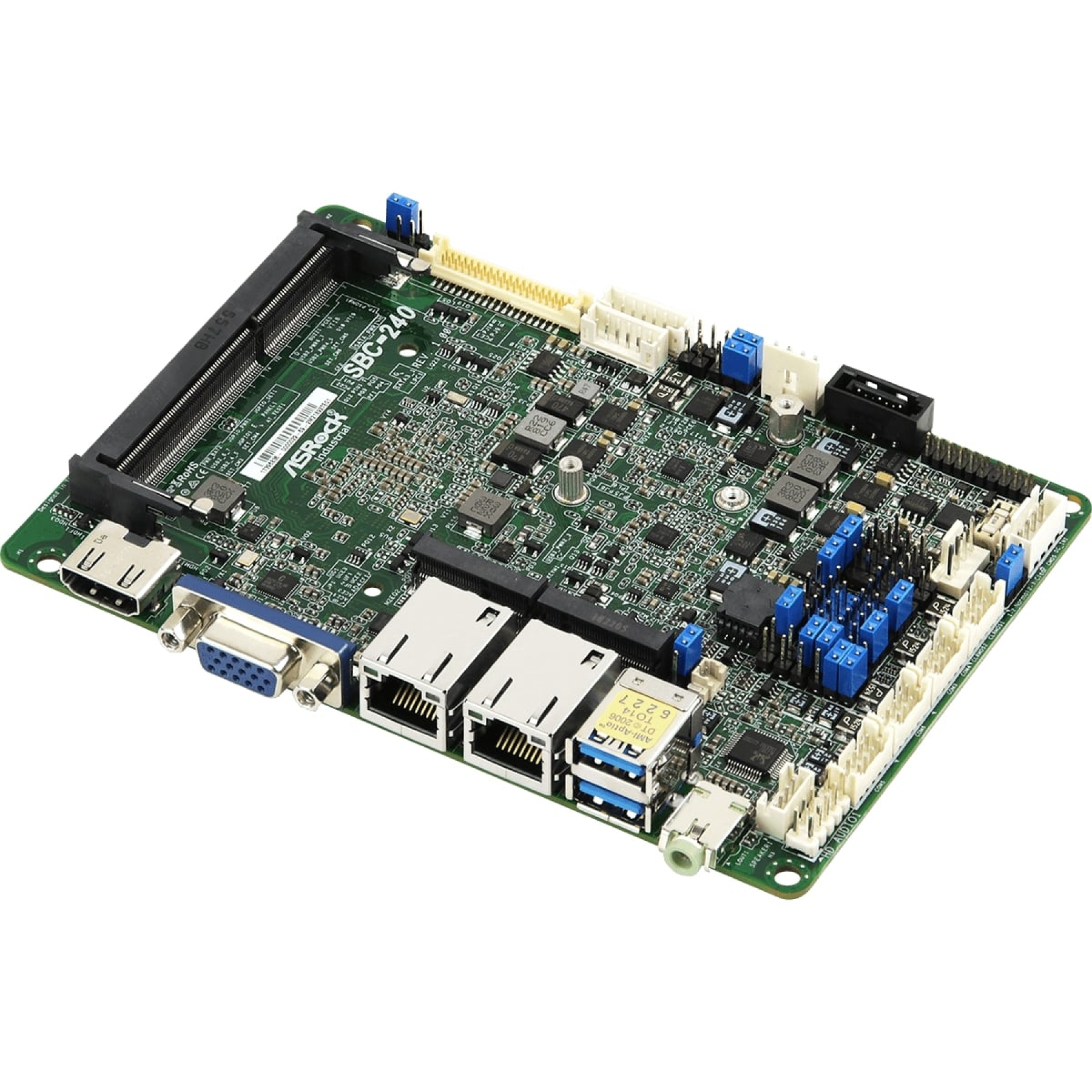 ASRock Industrial SBC 240 Intel Celeron 3 5 Single Board Computer