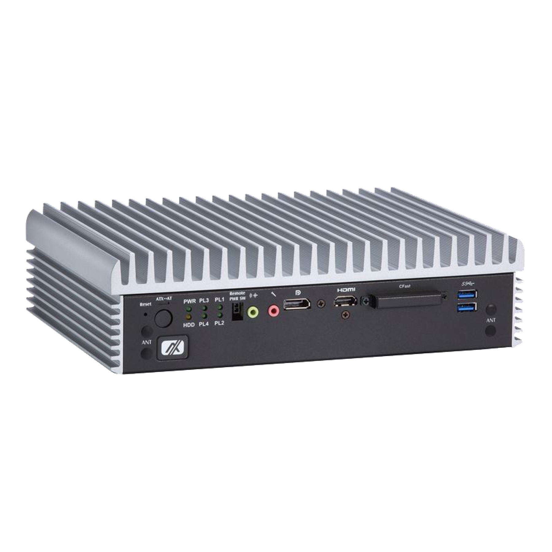 Axiomtek EBOX670891FL Fanless Box Computer With 6th 7th Gen Intel Core