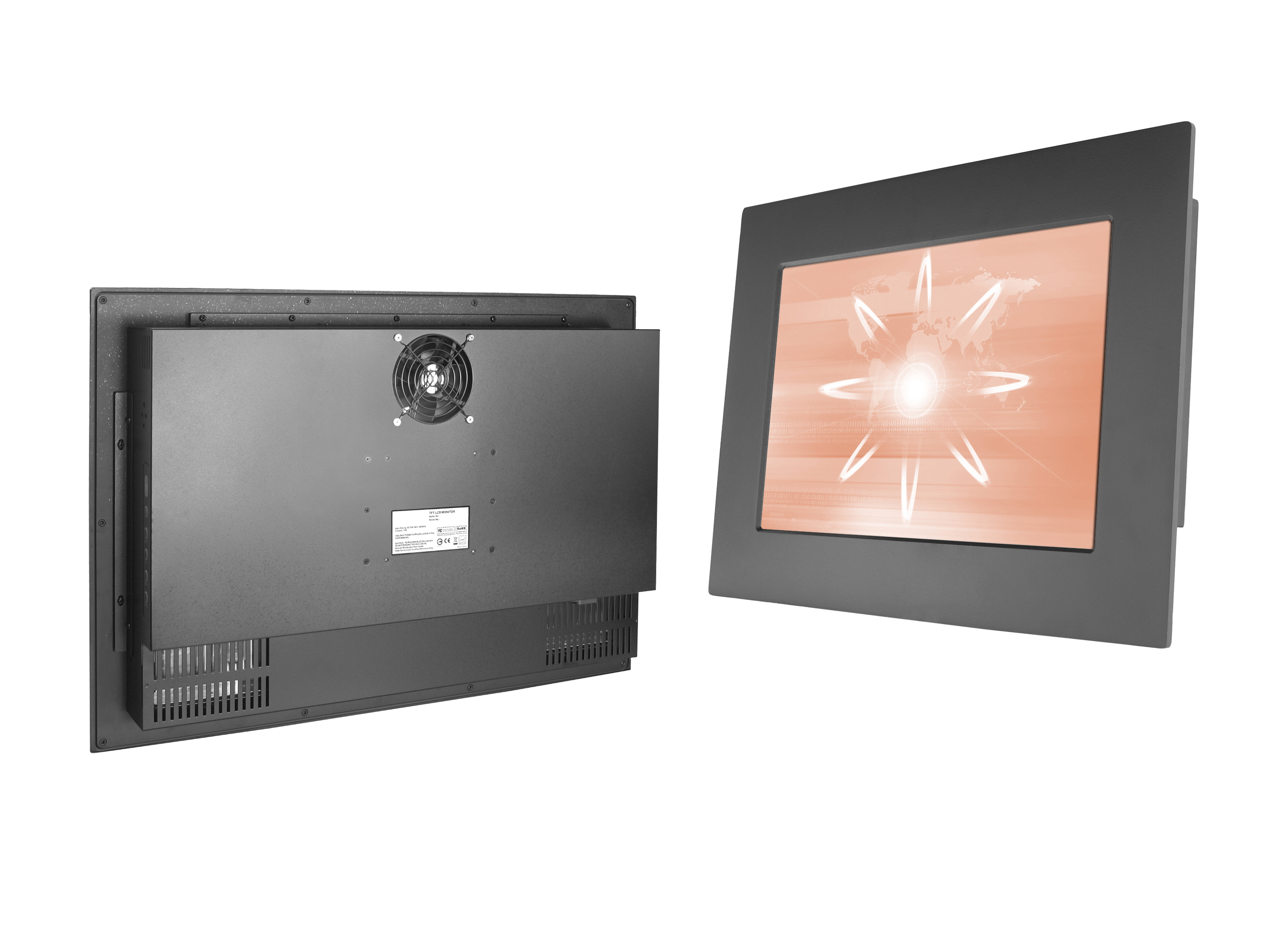 IPM2415 24 Widescreen IP65 Panel Mount Industrial LCD Monitor