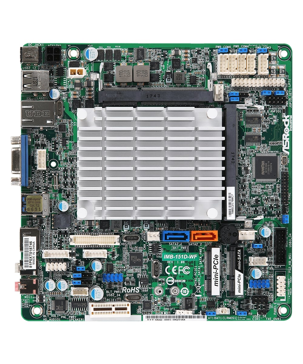 IMB 151D WF Official ASRock Industrial Distributor And Integrator