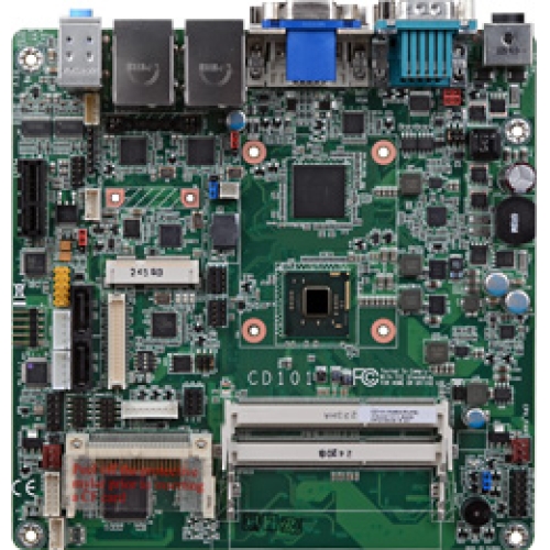 CD101-N Mini ITX Intel NM10 avec options de processeur Intel Atom