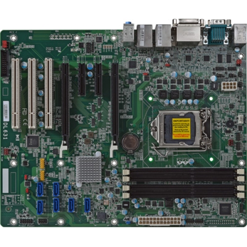 DL631-C226 ATX Intel C226 4th Generation Xeon avec 3 PCI et 6 COM