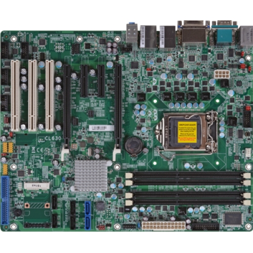 CL630-CRM ATX Intel C216 Xeon avec 2 PCIe[x16], 2 PCIe[x4], 3 emplacements PCI