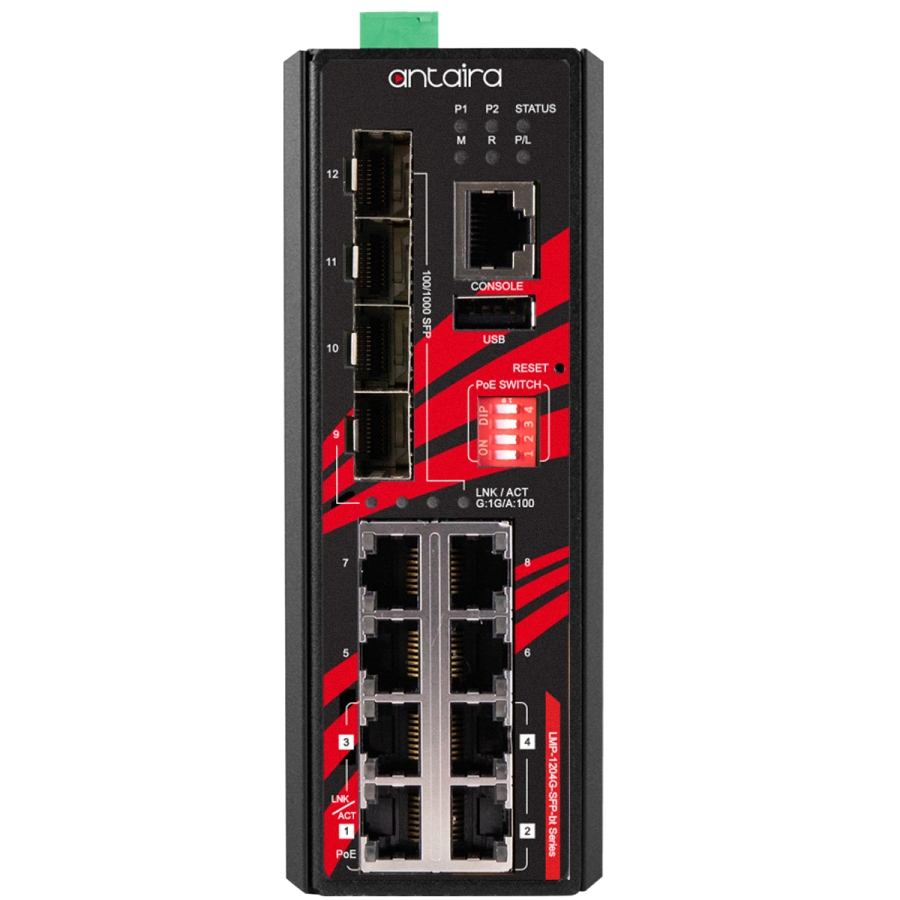 Antaira LMP-1204G-SFP-bt-T - Photo 4