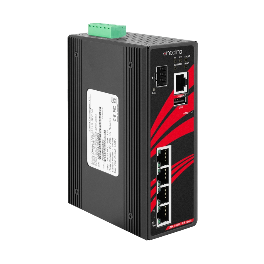 Antaira LMX-0501G-SFP-T-V2 - Photo 2