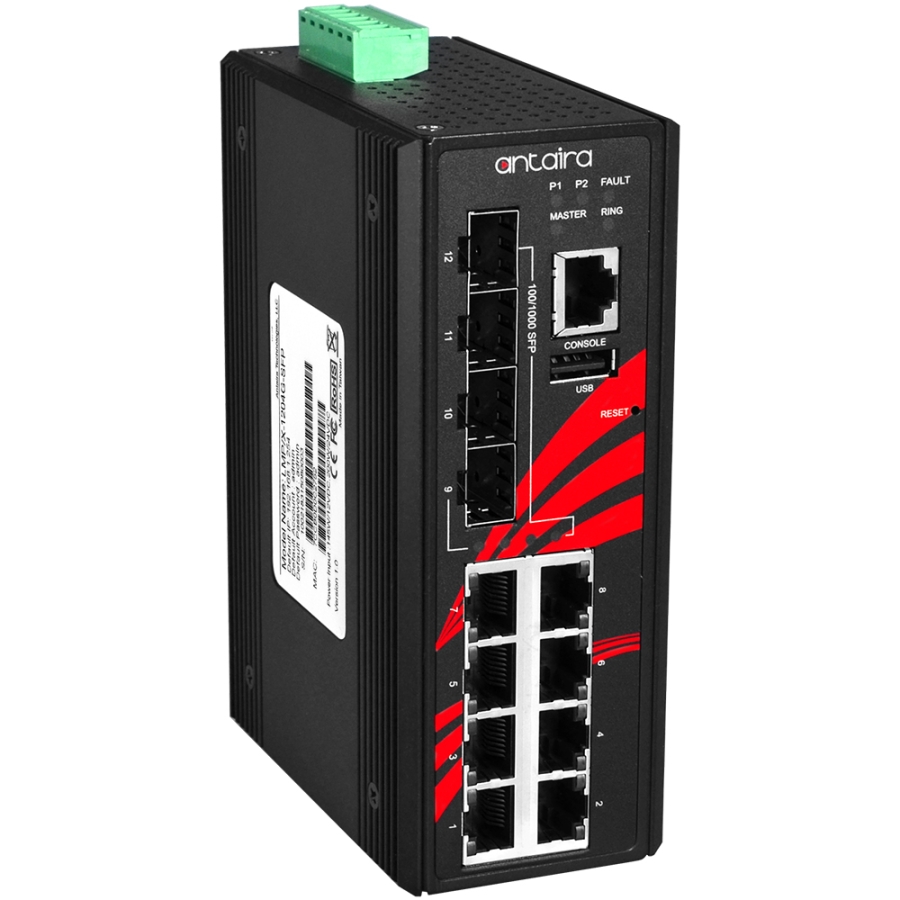 Antaira LMX-1204G-SFP - Photo 2