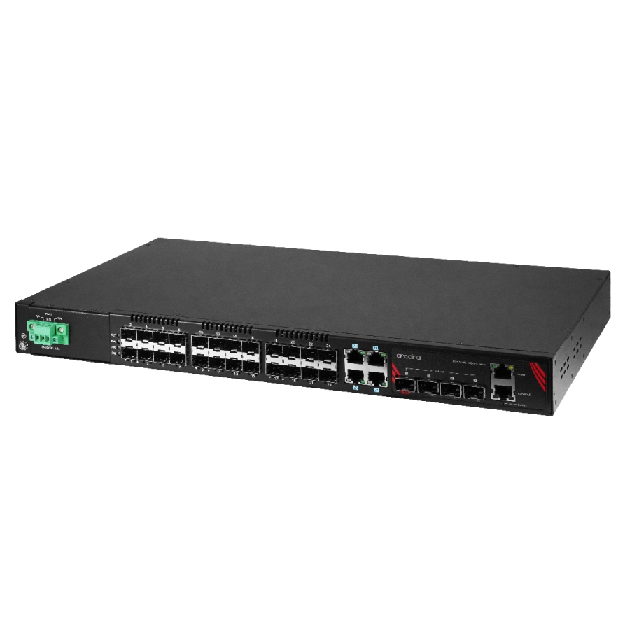 Antaira LMX-3228G-10G-SFP-DC