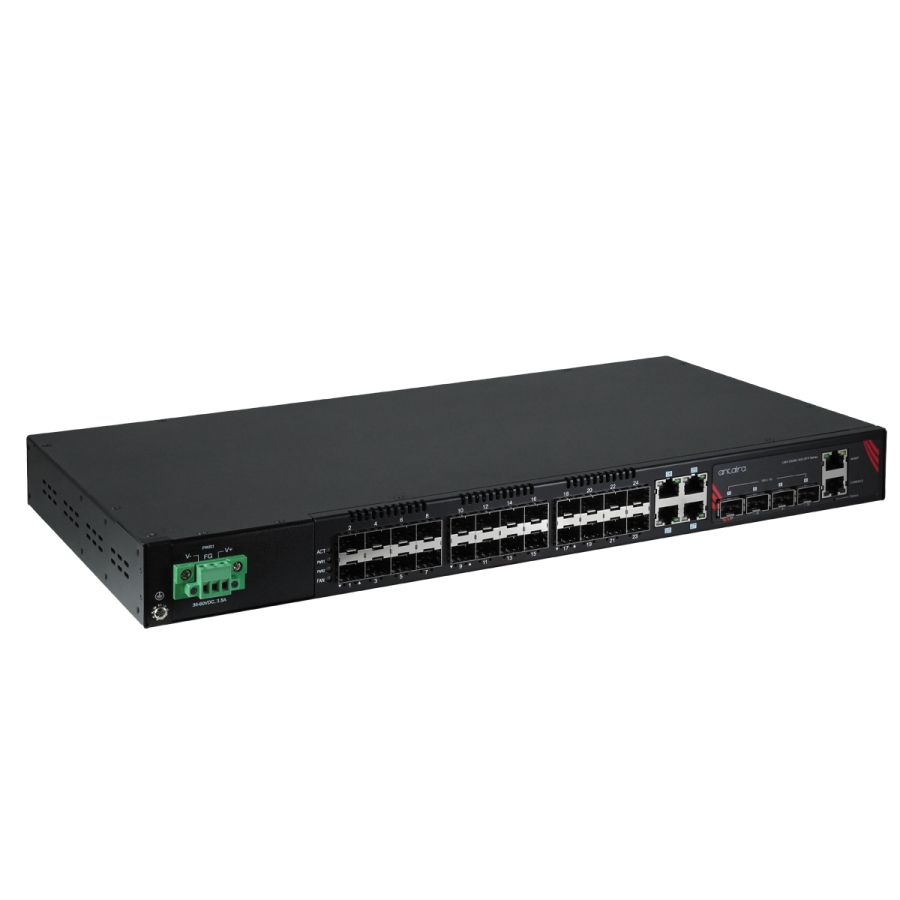 Antaira LMX-3228G-10G-SFP-DC - Photo 2