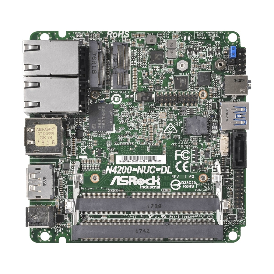 ASRock Industrial N4200-NUC-DL