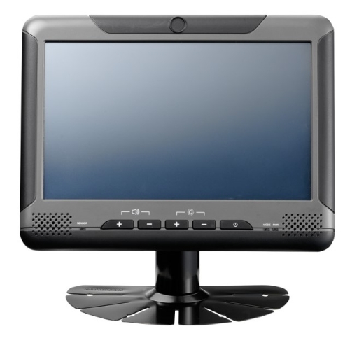Nexcom VMD 1001 Écran VGA 7" monté sur véhicule avec écran tactile et interface VGA