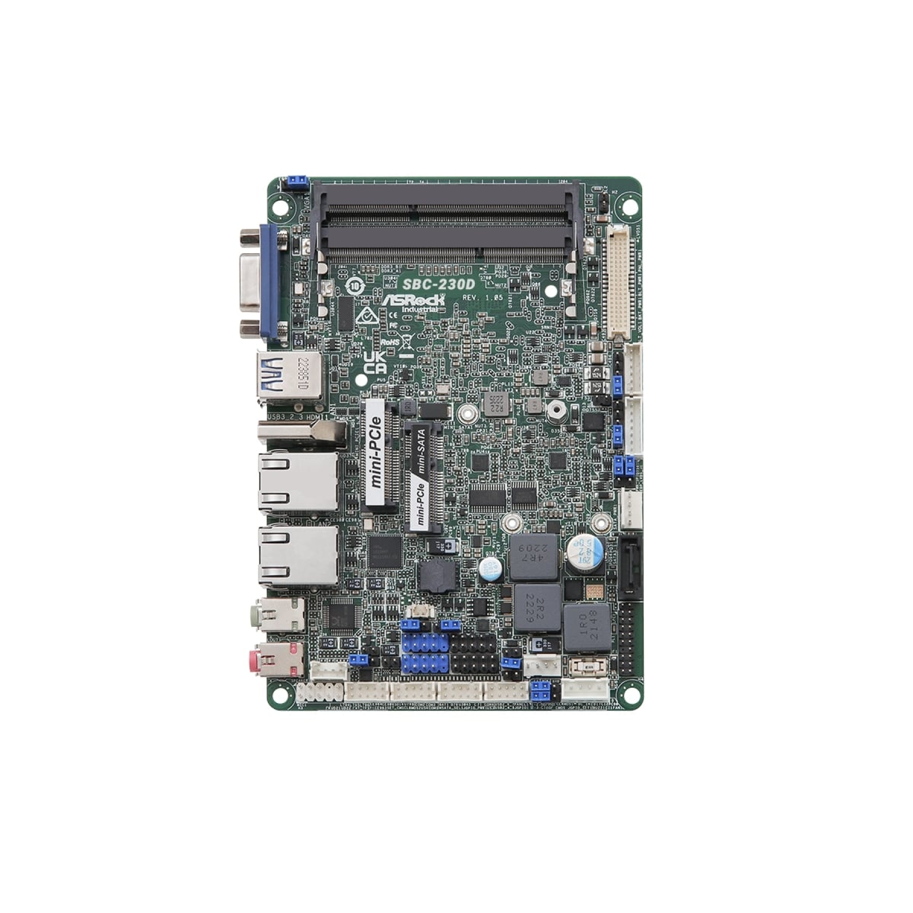 Asrock Industrial Sbc 230d Intel Pentium N4200 35 Single Board