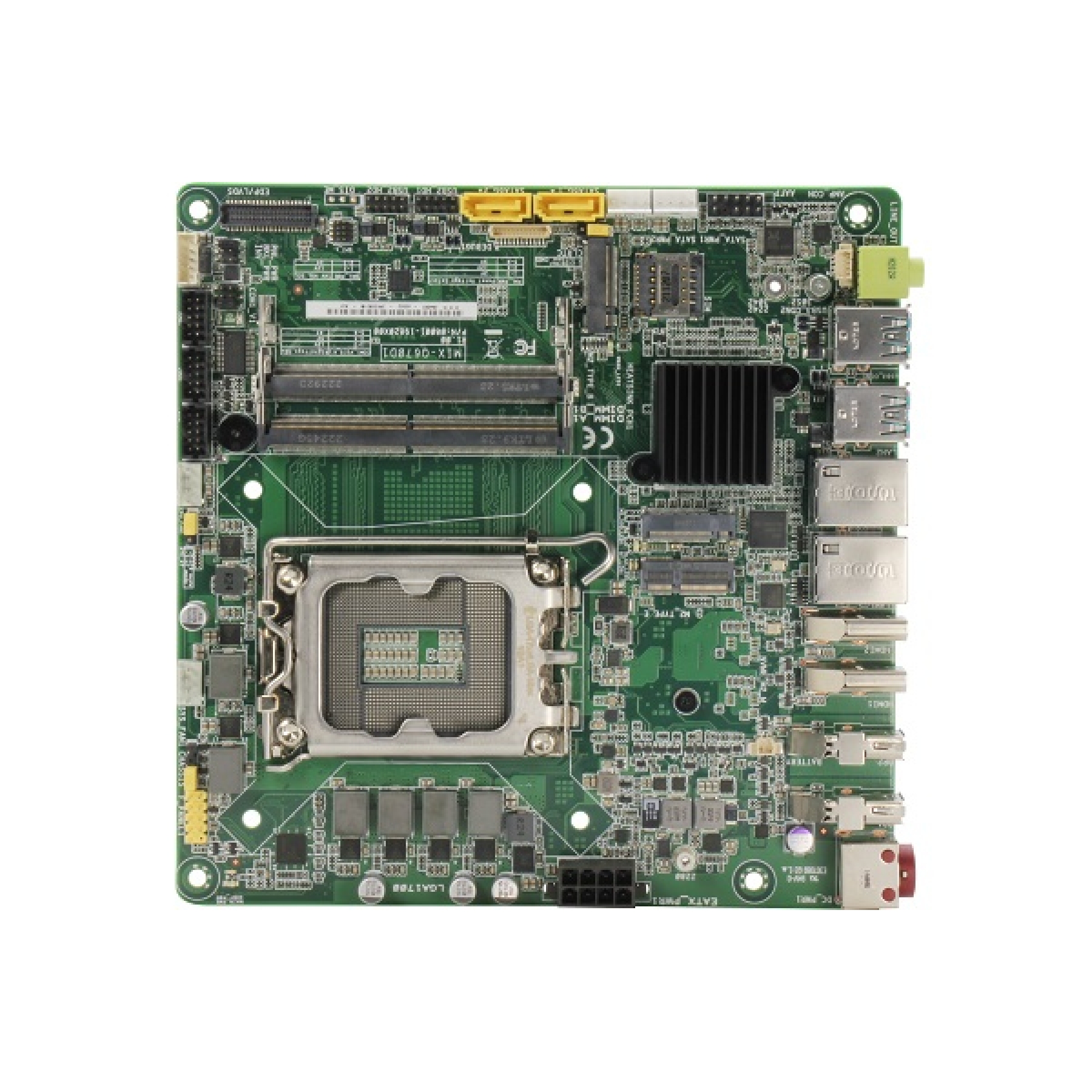 AAEON MIX-Q670D1 12th/13th Gen Intel Core Mini-ITX motherboard ...