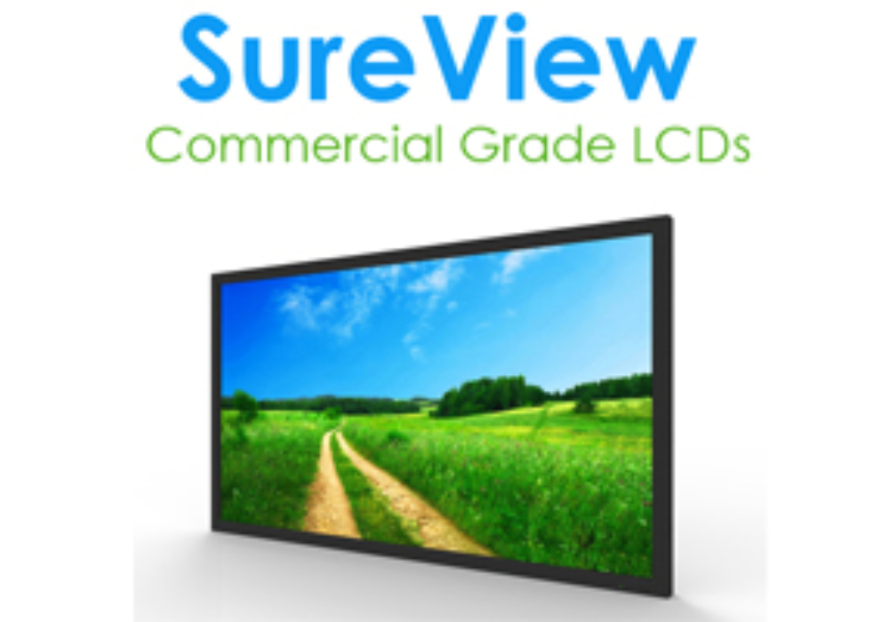 Die SureView-Reihe von LCD-Monitoren für den gewerblichen Einsatz bietet ein erstaunliches Preis-Leistungs-Verhältnis