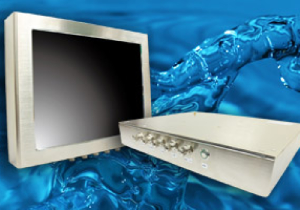 IP65 Stainless Steel Monitors For Harsh Environments 
