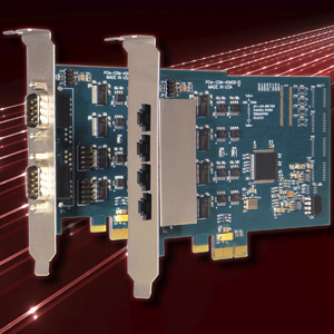PCIe-COM232-2DB/2RJ 2-port PCI Express RS-232 Serial Communication Card (DB9 or RJ45) - Assured Systems