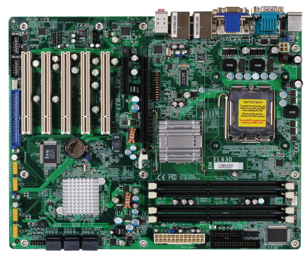 EL630-NR ATX Intel Q45 Core 2 Quad/Duo with 1 PCIe[x16],[x4] & 5 PCI